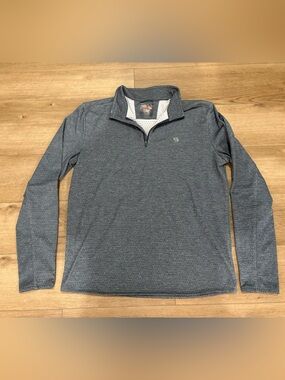 Mountain Hardwear Slate Heather Quarter-Zip Pullover